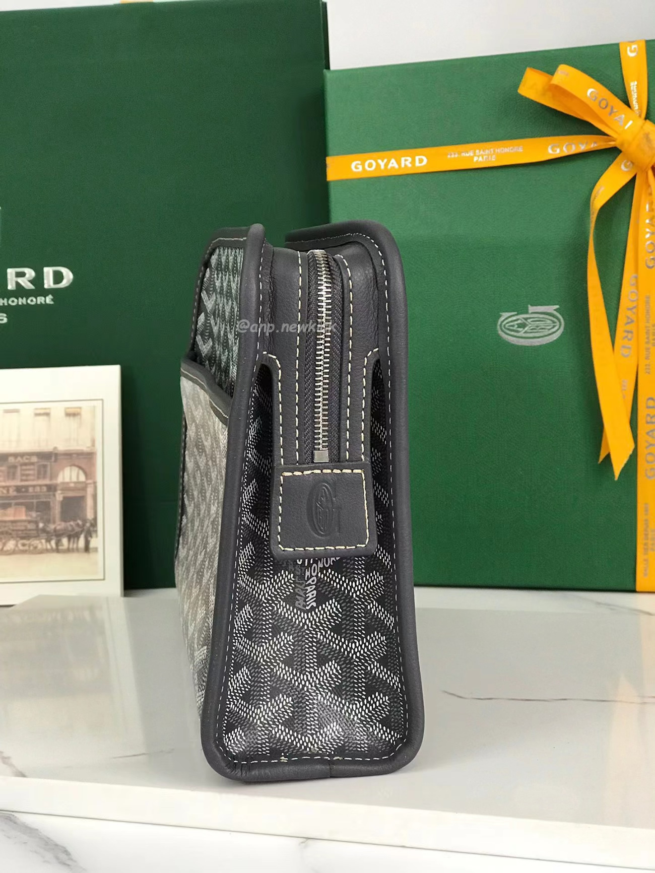 Goyard Jouvence Toiletry Bag Mm Green Black White Blue Purple Red Yellow (19) - www.newkick.vip